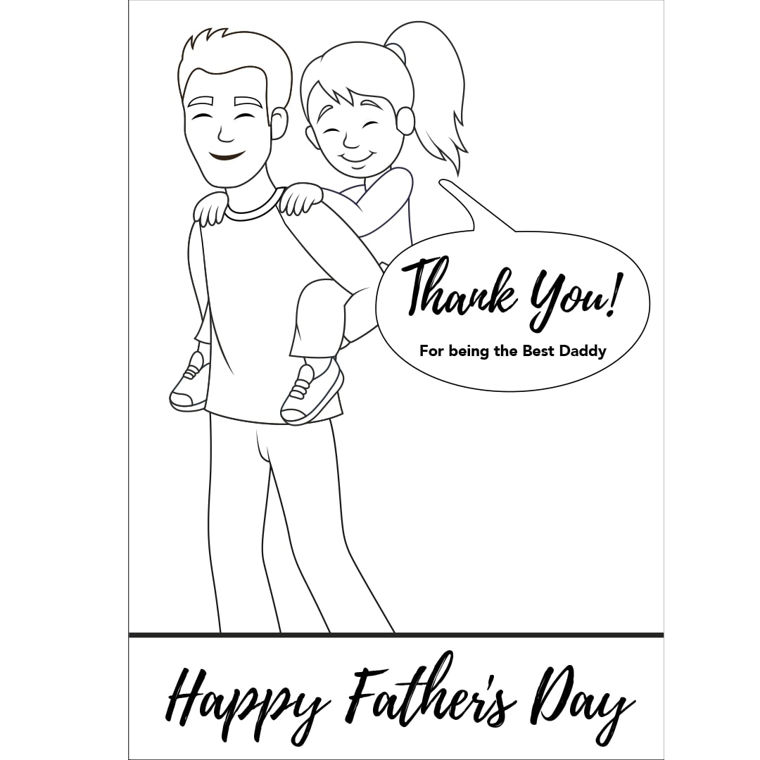 Buy Easy Father's Day Tie Card for Kids to Make Online in India - Etsy