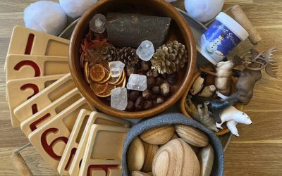 Messy maths mud kitchen play ideas