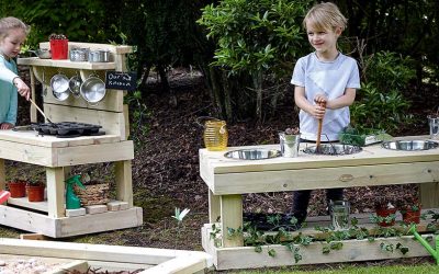 Enrich your outdoor messy play