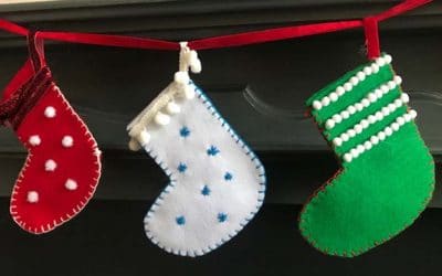 Classroom craft: Make your own Christmas stocking