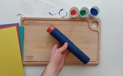 Craft: How to make a cardboard telescope