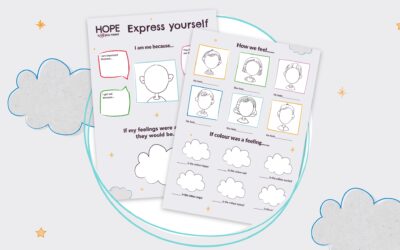 Children’s Mental Health Week: Express yourself worksheet