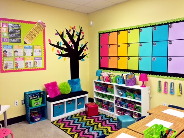 classroom reading nook