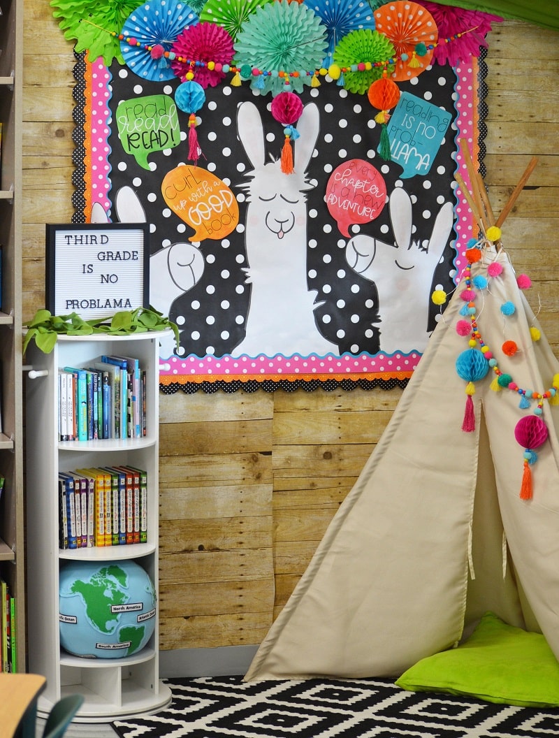 classroom reading nook