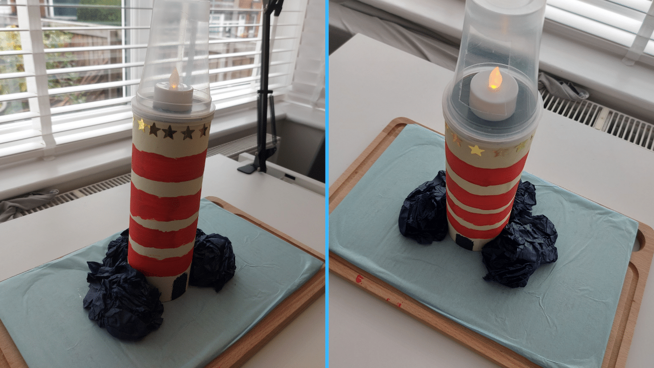 Craft How to make a cardboard lighthouse Hope Blog
