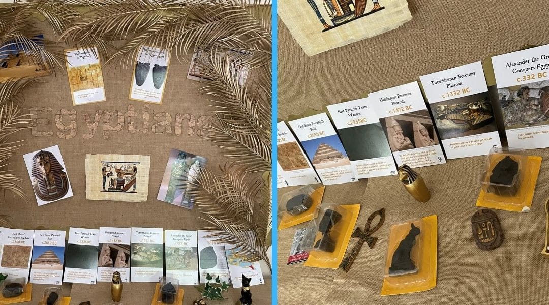 Step-by-step guide: How to make an Ancient Egyptian classroom display