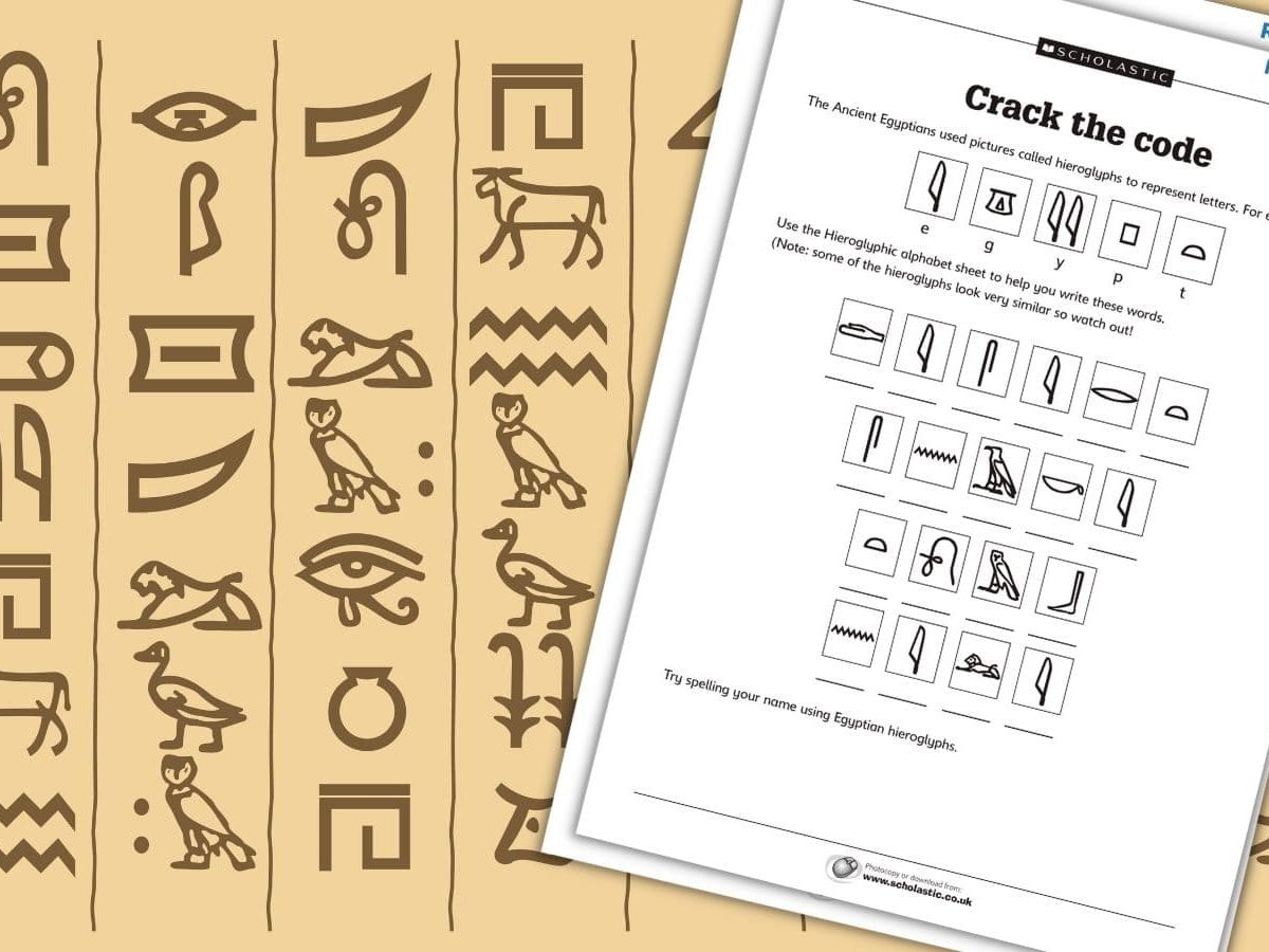 Ancient Egypt resource: Crack the hieroglyphic code - Hope