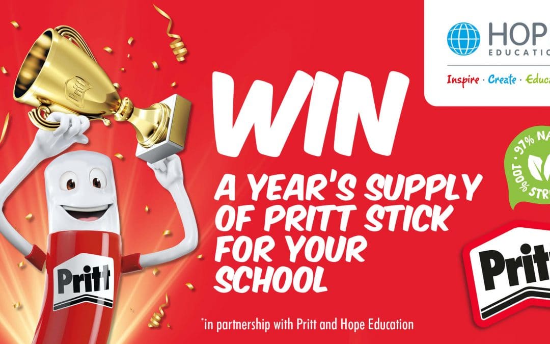 Win a year’s supply of Pritt Stick glue for your school