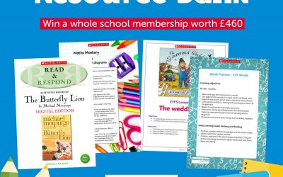 Competition – Win a whole school membership to the Scholastic Resource Bank
