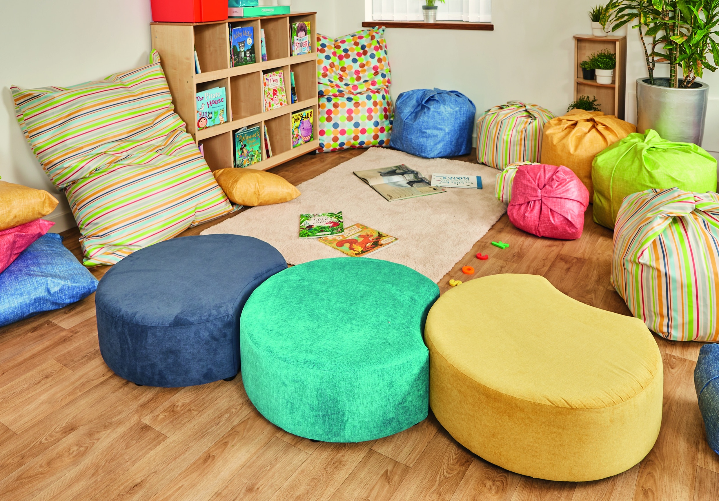 Reading corner on sale bean bags