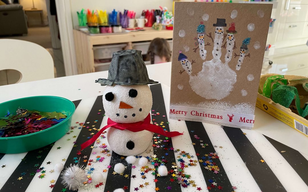 Classroom craft: Recycled Christmas Crafting