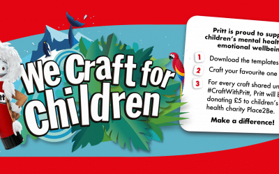 Support children’s mental health by crafting this half term