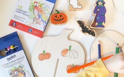 Halloween crafts to improve child development