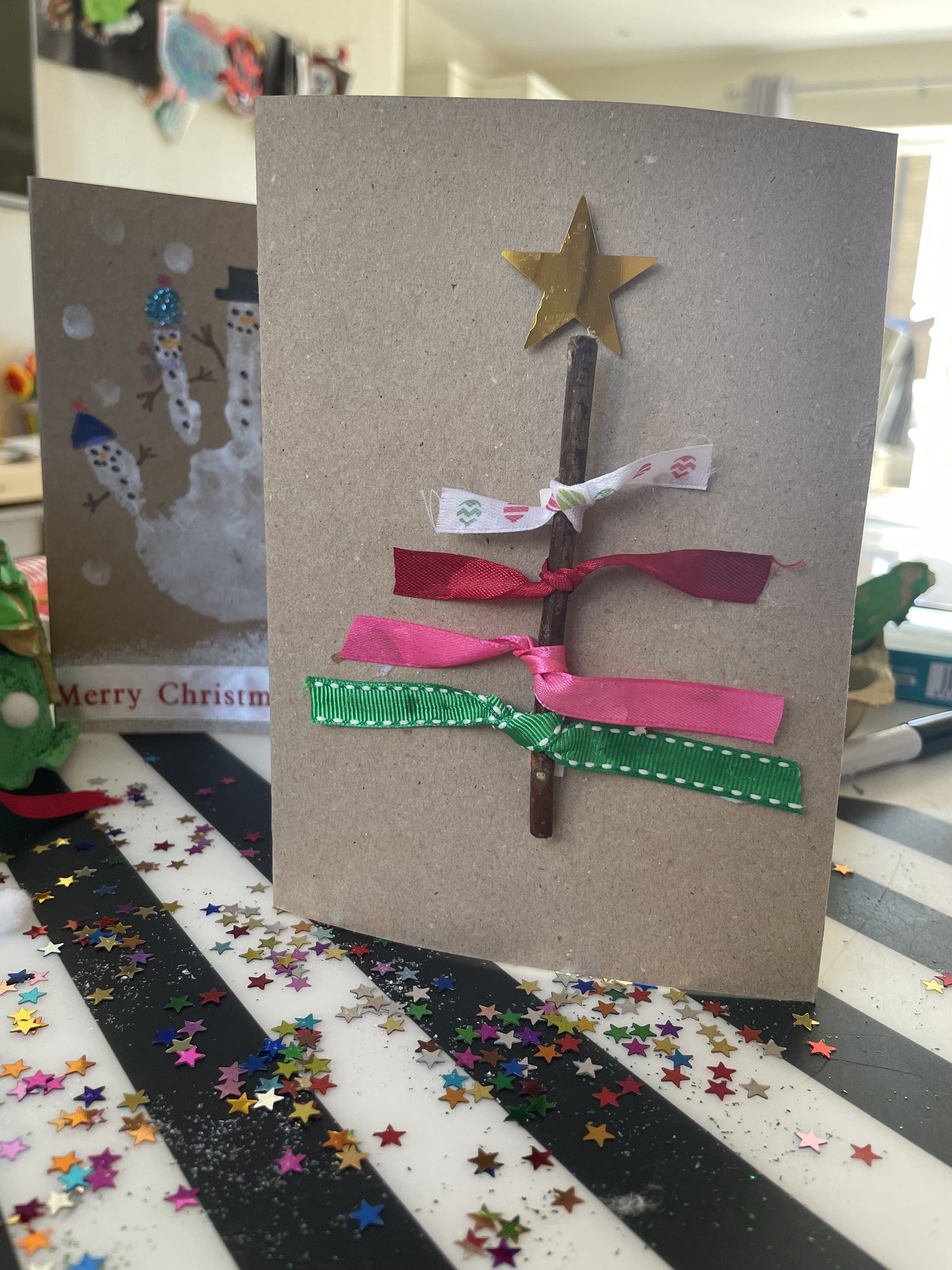 Classroom craft: Christmas Card Crafting