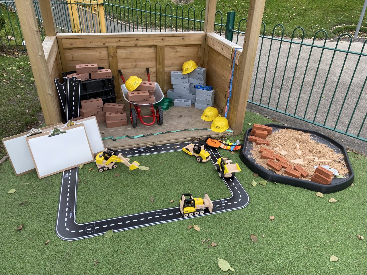 Outdoor construction play for early years - Hope Blog