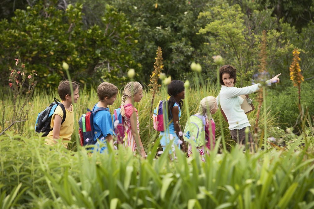 Connecting children with nature through outdoor learning