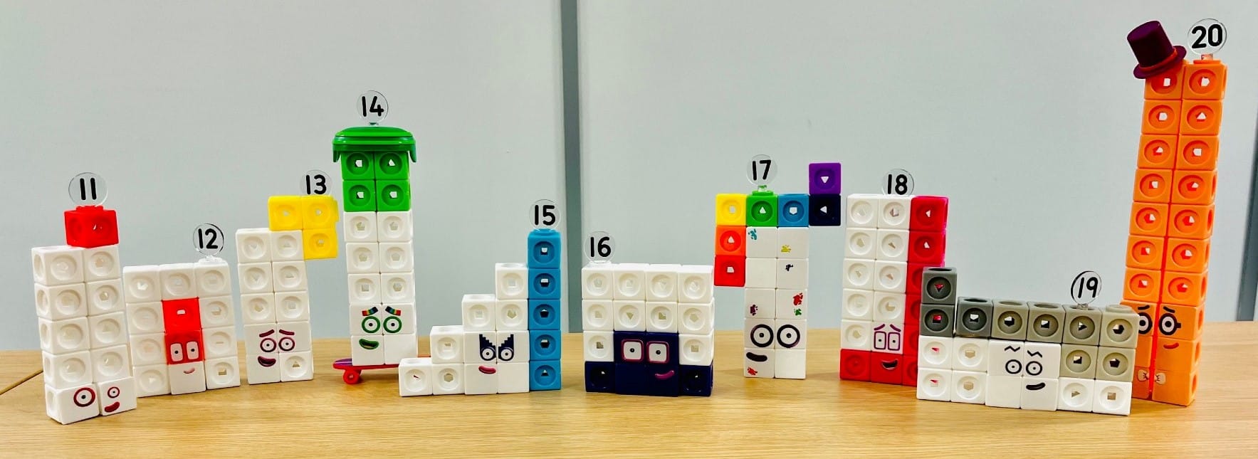 Exciting ways to use Numberblocks- Numberblocks characters 11-20