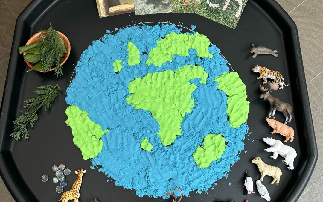 Earth Day Tuff Tray