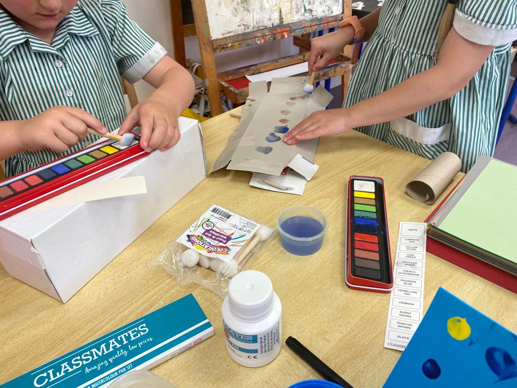 Children's Art Week recyclable materials crafts
