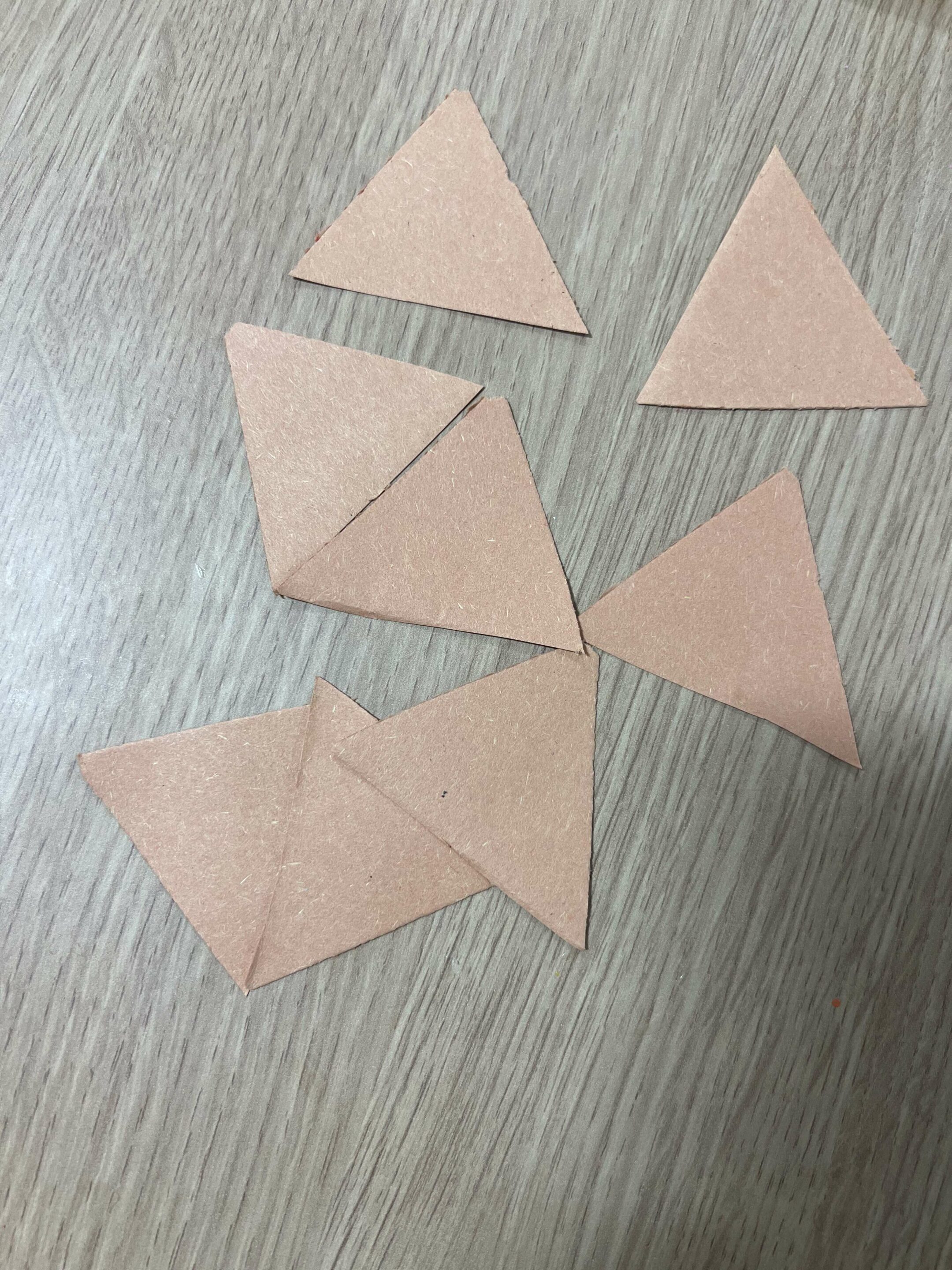 paper triangle shapes