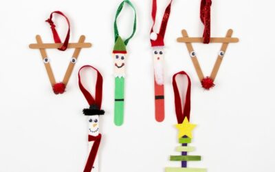 Christmas craft: Exploring emotions with festive friends